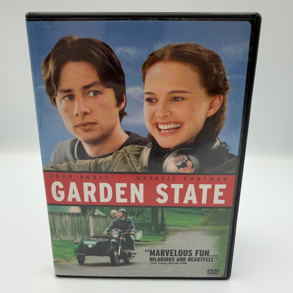 Garden State DVD Widescreen Edition Zach Braff Natalie Portman Rom-Com Movie